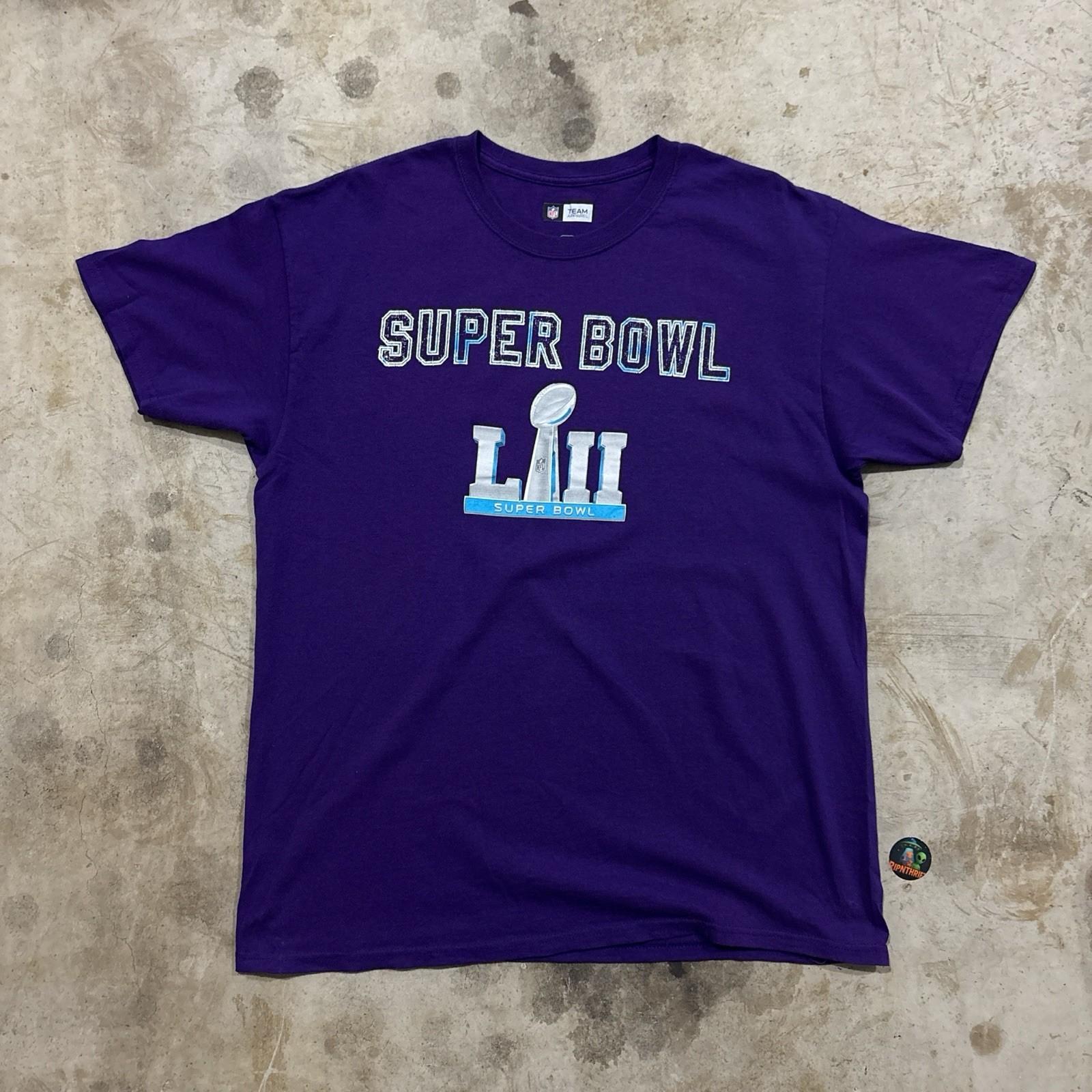 2018 NFL Super Bowl 52 LII t shirt Unisex T-Shirt S