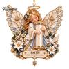 Kerstfeest Bedankjes Engel Geld Ornament, 2D Acryl Boom Feestelijke Heldere Decor Decoratie, Hangend Hanger voor Vakantie Decoratieve Seizoensgebonden Accenten