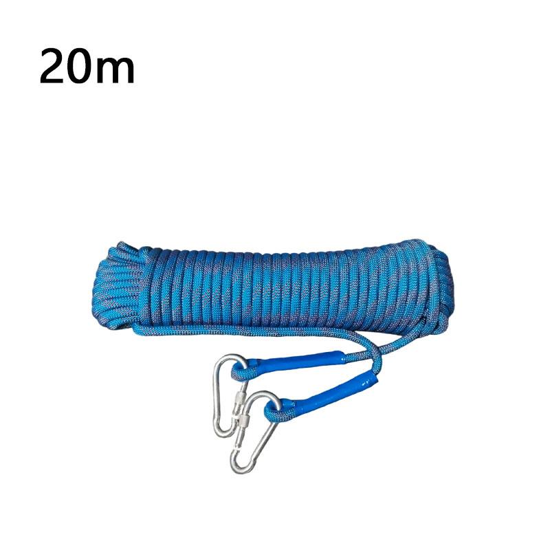 Rock Climbing Rope Outdoor Safety Rope Fire Rescue Safety Escape Rock Climbing Rope Climbing Rope Red and Blue Climbing Ropes