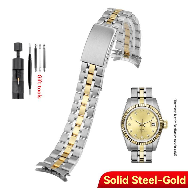 13mm 17mm 19mm 20mm Curved End Metal Strap for Tudor Watch Stainless Steel Strap m56000 56003 55003 72033 Men Women Watch Chain