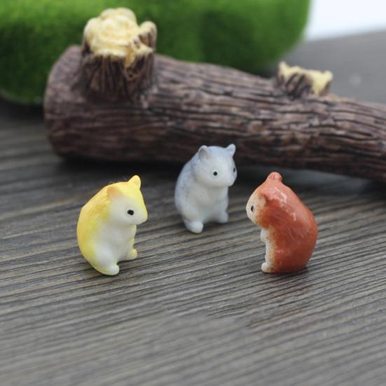 Fashion Hamster Figurine DIY Long Lasting Decorative