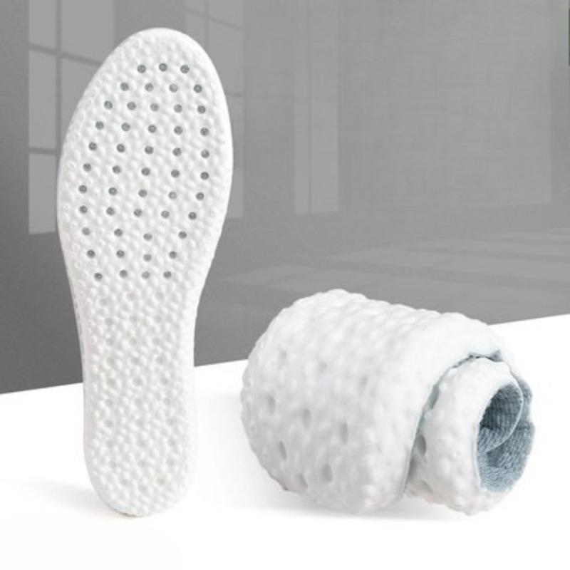 

Ортопедическая поддержка Мягкие сетчатые стельки с массажной функцией для мужчин и женщин 39-40 белый