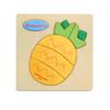 Cartoon Animal Fruit Car Pattern Wooden 3D Puzzle Baby Intelligence Early Learning Educational Toy Cute Wood Puzzle For Kids