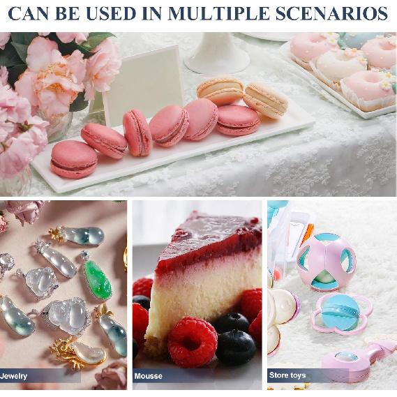 Plastic Cake Dome Cake Cover: Round Cake Stand Cover for Cake Food Stand Plate Tray Pedestal Display