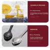 Stainless Steel Cute Cat Hanging Spoons Smooth Edge Lovely Design Fit For Coffee Tea Dessert Home Use