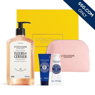 Cherry Blossom Shower Gel 500ml (+2 Deluxe & Pouch)