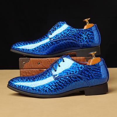 Patent Leather Oxford Shoes for Men Dress Shoes Men Formal Shoes Pointed Toe Business Wedding Shoes Plus Size Dress Shoes