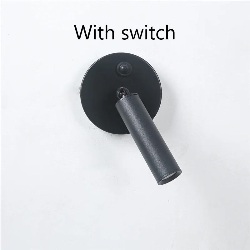Modern Wall Lamps Folding with Switch LED Reading Spot Light for Home Study Wall Lights Bedroom Bedside Living Room Decor Light