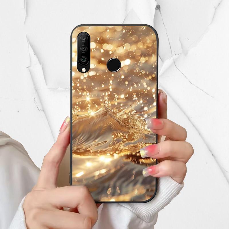 Phone Cover For Huawei P30 Lite Silicone Case MAR-LX1A Fashion Painted Shockproof Soft Fundas For Huawei Nova 4e Coque P30Lite