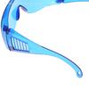 2 Stück Bunte Brille Augenschutz Wind- und Staubdichte Brille Outdoor-Sport UV-Schutz Spritzschutz Belüftete Radsport-Sonnenbrille