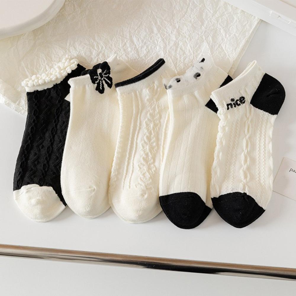 

Носки до щиколотки с впитывающим потом, дышащие, с низкой манжетой, модные повседневные носки весна-лето