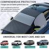 Car Windshield Cover Sunshade  protection cover Heavy Duty Waterproof Protector Weatherproof for Vehicle Sunscreen Water Rain