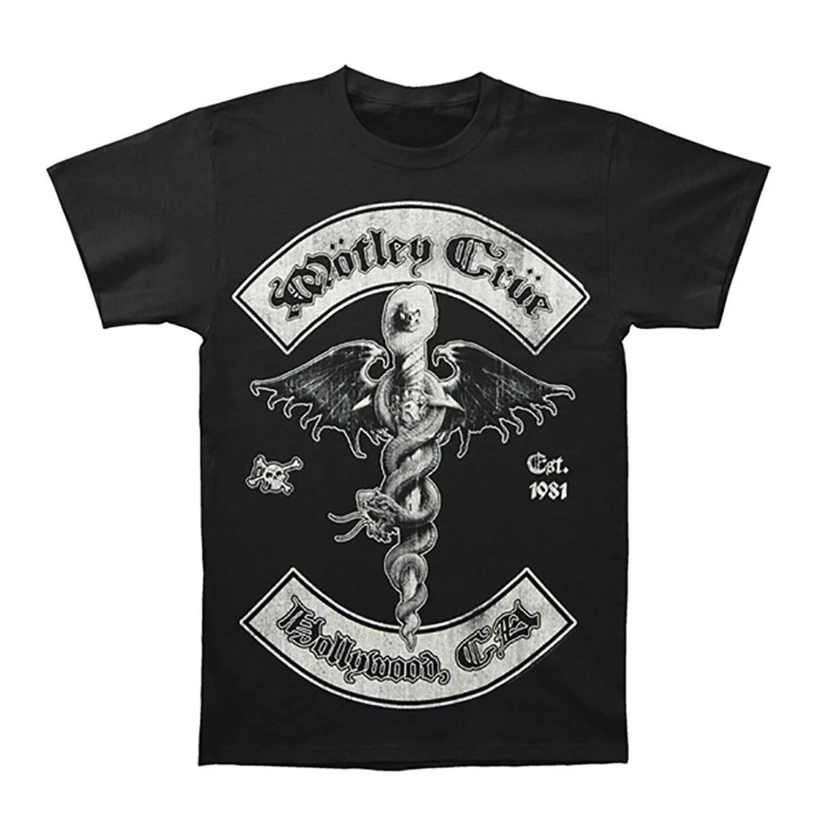 MOTLEY CRUE cd lgo DR. FEELGOOD HOLLYWOOD Official SHIRT MED New too fast shout 3XL