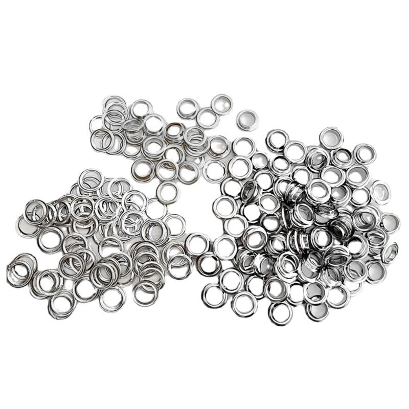 Grommet Tool Kit, 3/8inch Handheld Eyelet Kit Manual Grommet Press Machine with 120pcs 10 mm Grommets