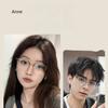 Fashion Square Plain Myopia Glasses For Men Women Metal Frame Glasses Polygon Eyeglasses Gentle Black Anti Blue Light Glasses