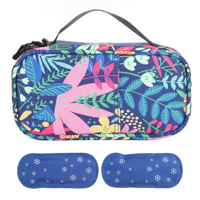 Insulin Cooler Travel Case with Ice Pack Portable Insulin Cooling Bag Diabetic Cooler Bag for
