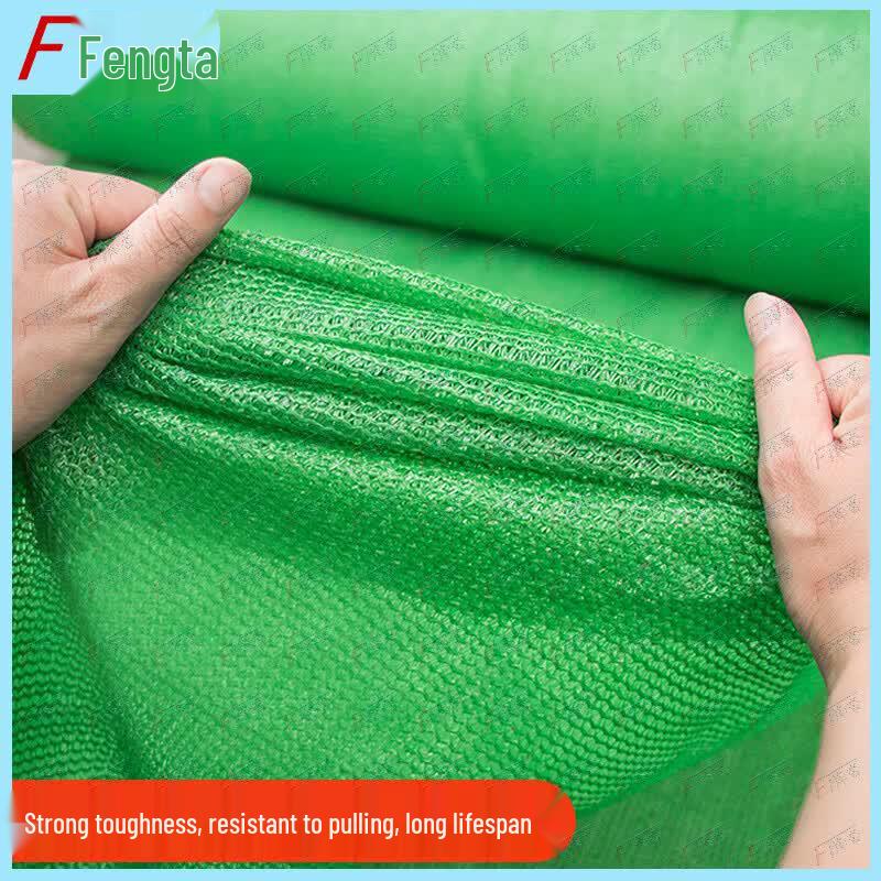 Heavy-Duty Green Outdoor Shade Net