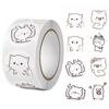 Seals Card Sticker Cute Cartoon Korean Paper X066