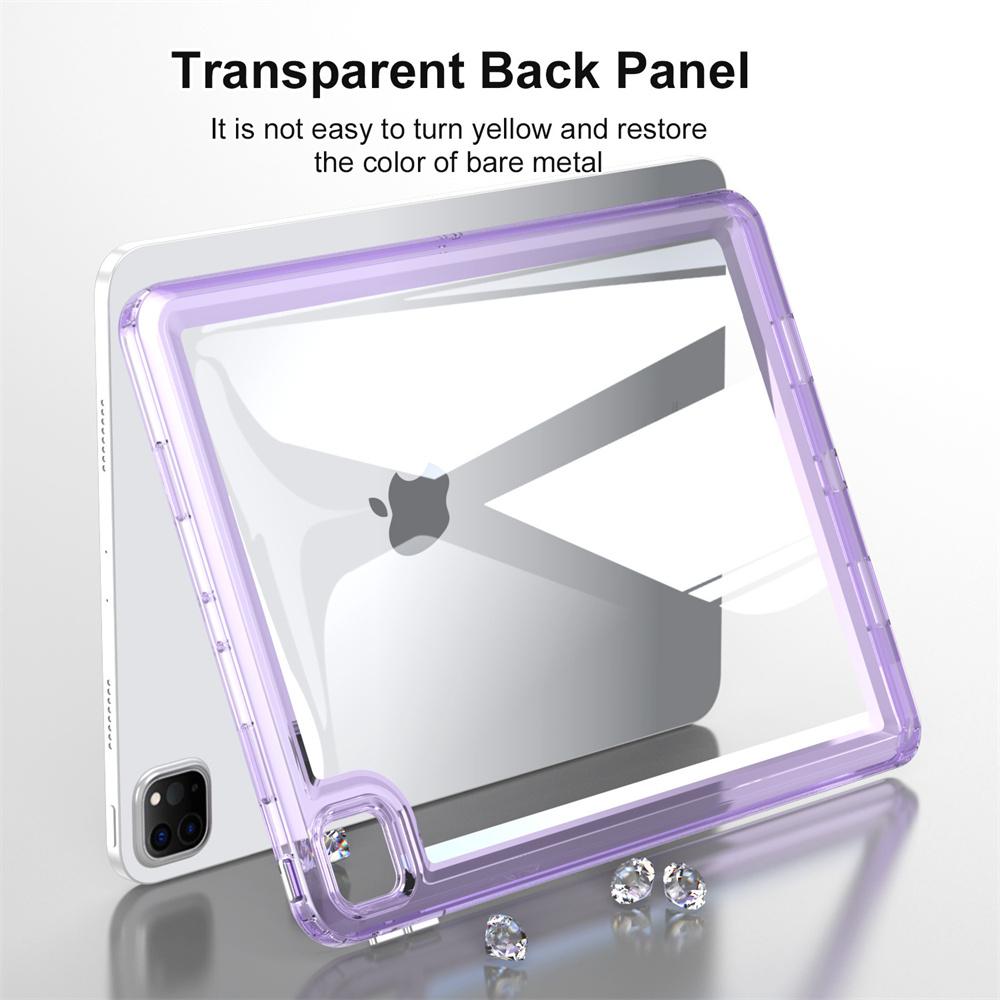 Hard Acrylic Cover For iPad Pro 11 Case 2022 2021 2020 2018 A2459 Transparent Back Coque Funda For iPad Pro 11 Inch Clear Case