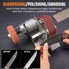 Belt Sander Machine with Adjustable Angles for Precise Grinding Polishing Metal Finishing Home Repair Handcraft Projects