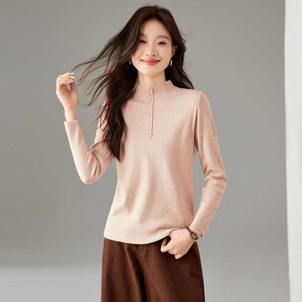 Damen Premium Winter Rollkragenpullover Top - Vielseitige kurze Basisschicht (2025)