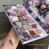 21-Color Cool Moon Tones Eyeshadow Palette: Matte, Pearlescent, Glitter Sparkle - High-End Feel, Affordable Makeup