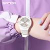 Sanda Unisex Waterproof Exam Quartz Watch for Middle School Students - Korean Style, Simple, Luminous, Sports Design