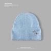Women's Autumn and Winter Wool Hat Big Head Circumference Versatile Warm Ear Protection Cold Hat Showing Face Small Stars Decorative Knitted Hat Men