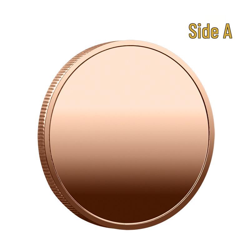 Customizable Zinc Alloy Commemorative Coin: Laser Engraved & Color Printed