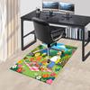 1pc Springtime Picnic Fun Carpet for Playroom Bedroom Living Room Sofa Home Decor,kids Game Area Rug Non-slip Floor Mat Y729104