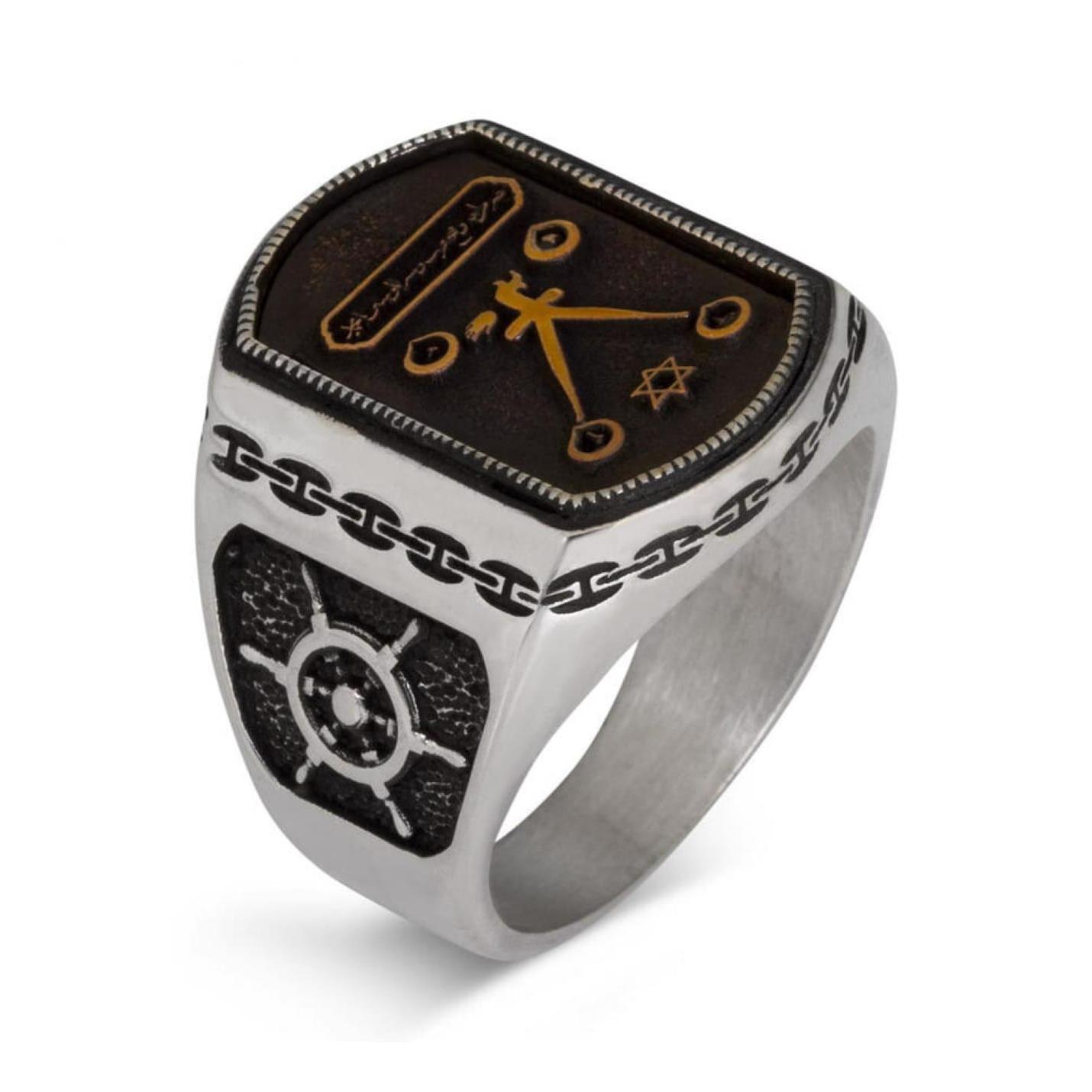 

Серебряное мужское кольцо Barbaros Hayreddin Pasha Standard