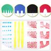 12PCS Roller & Stamp Combo Painting Sponge Brush Gentle Texture DIY Drawing Tools  Handmade Painting