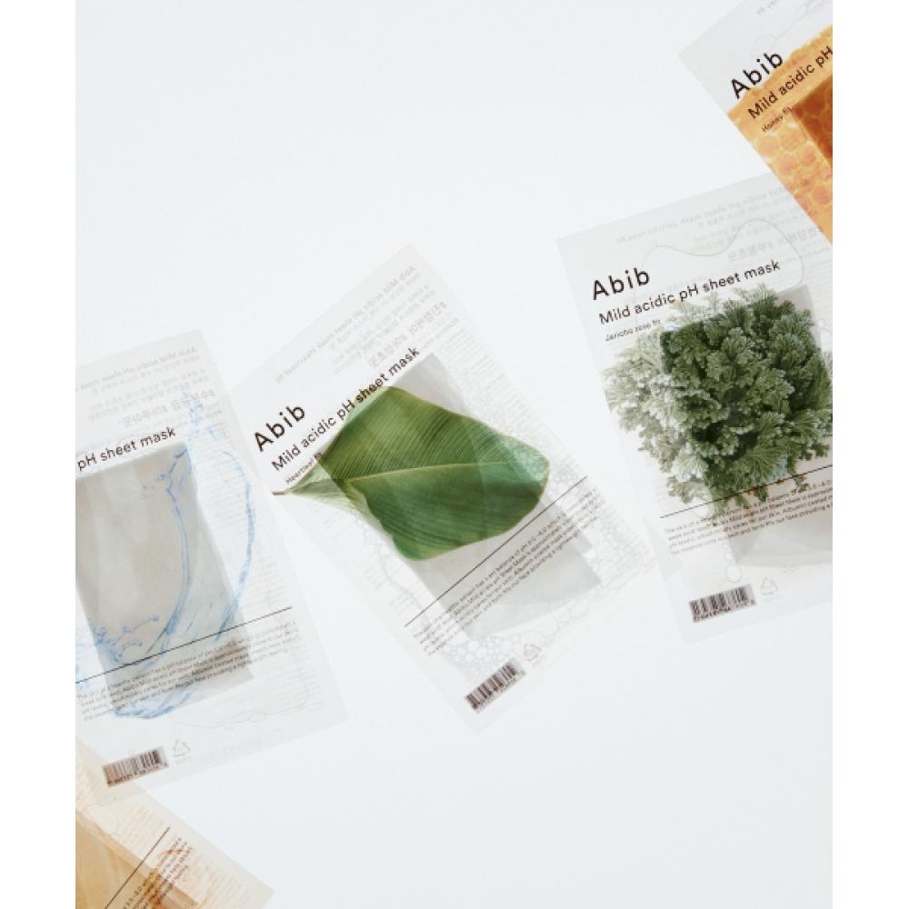ABIB Mildly Acidic Sheet Mask 5 Sheets  5 Types 