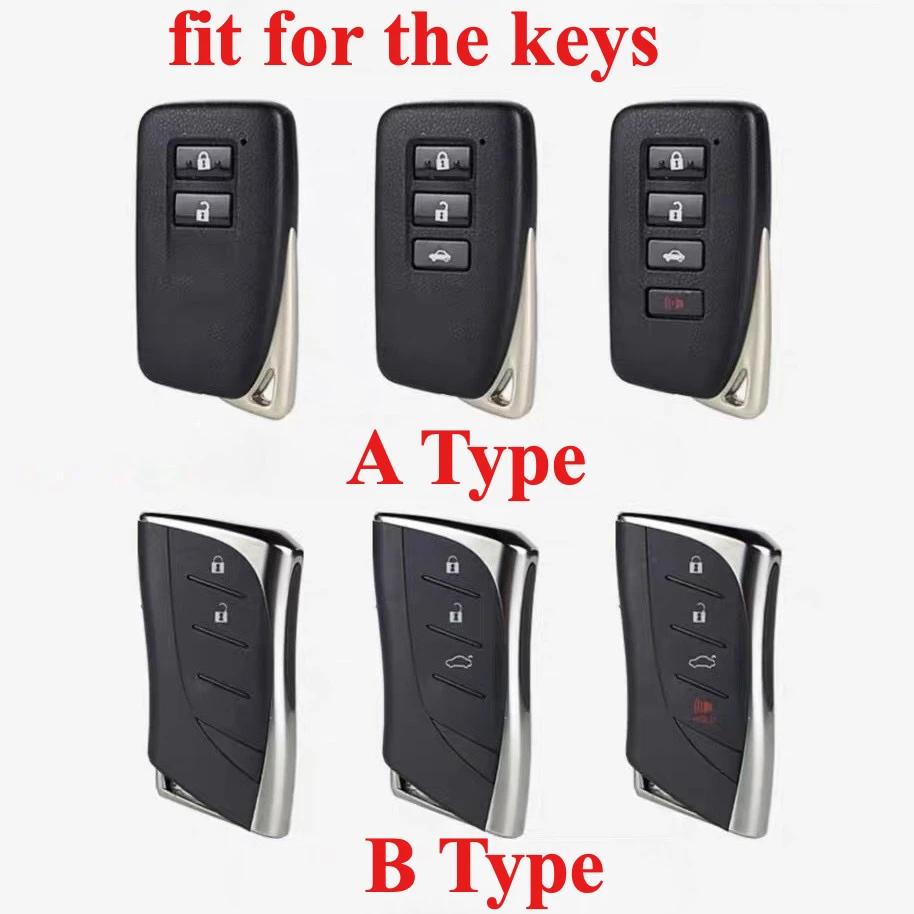 Soft TPU Car Key Cover Transparent Case for Lexus Ux Ux200 Ux250h Es200 Es300h NX GS RX IS ES GX LX RC 200 250 350 LS 450H 300H