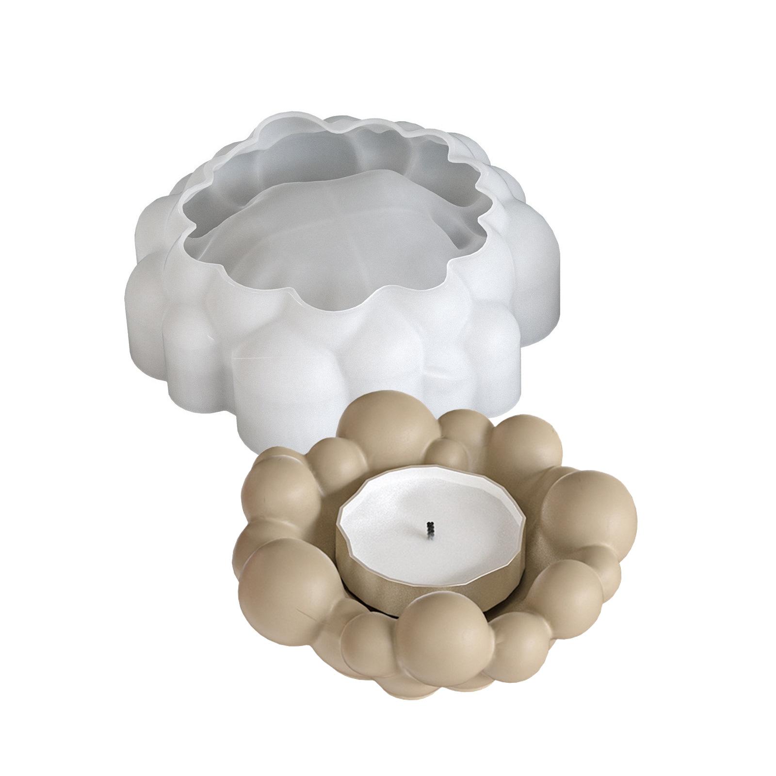 

Cloud Shape Crafting Molds Silicone Plate Mold Creative Mold Perfect for Home Decoration and Wedding Arrangements