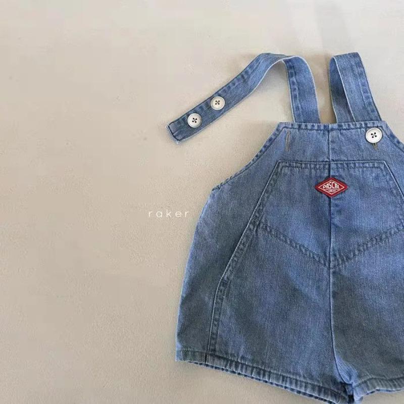 Summer Children Denim Overalls Girls Casual Shorts Kids Jeans Bib Fashion Boys Strap Shorts Baby Versatile Jumpsuit
