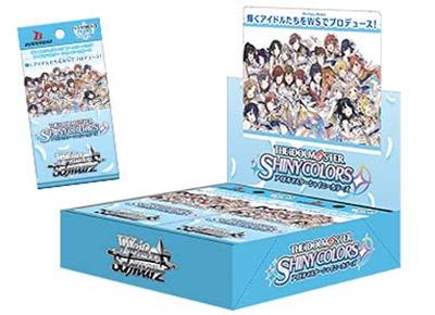 Weiss Schwarz Booster Pack THE Shiny Colors DĖŽUTĖ IDOLM@STER