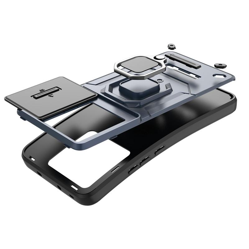 For Xiaomi 13T Pro 5G Case Slide Camera Phone Case Xiaomi 13T Pro 5G Luxury Armor PC Shockproof Silicone Protecctive Back Cover