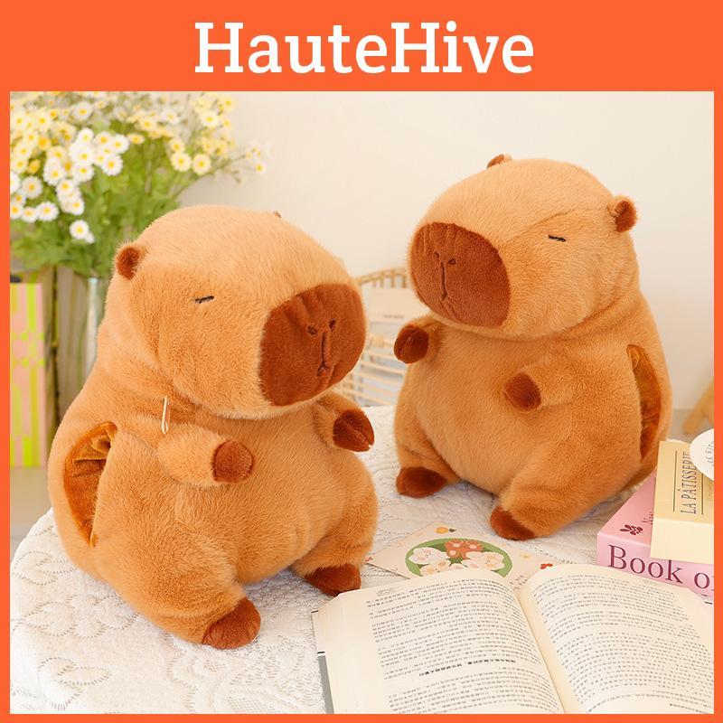Warmer Hand Winter Pillow Capybara Plush Toy Cute Cartoon Girl Birthday Gift