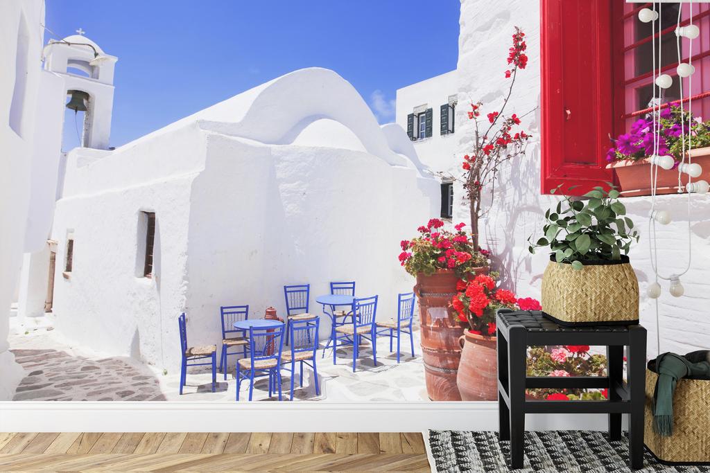Photomural Greek Street Non-Woven 368x254