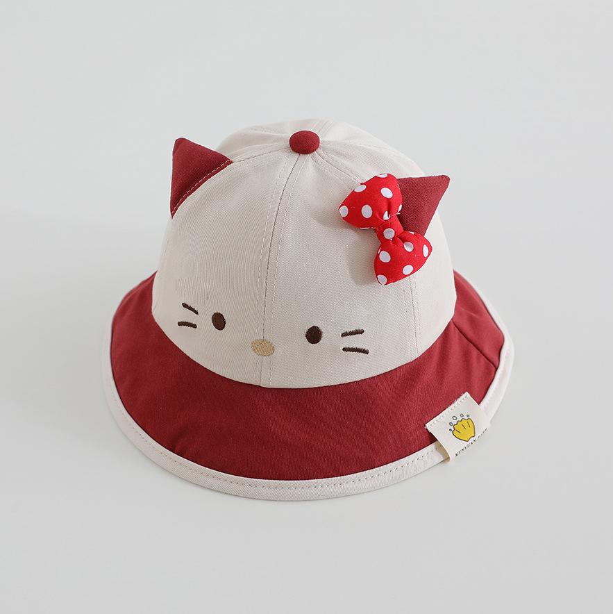 

Sweet Cute Cartoon Cat Duckbill Sun Hat for Kids 48-50CM fits 6-36 months