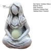 Moon Goddess Statue Resin Moon Goddess Sculpture Mini Tabletop Goddess Statue for Home Office Decor Mother's Day Gift