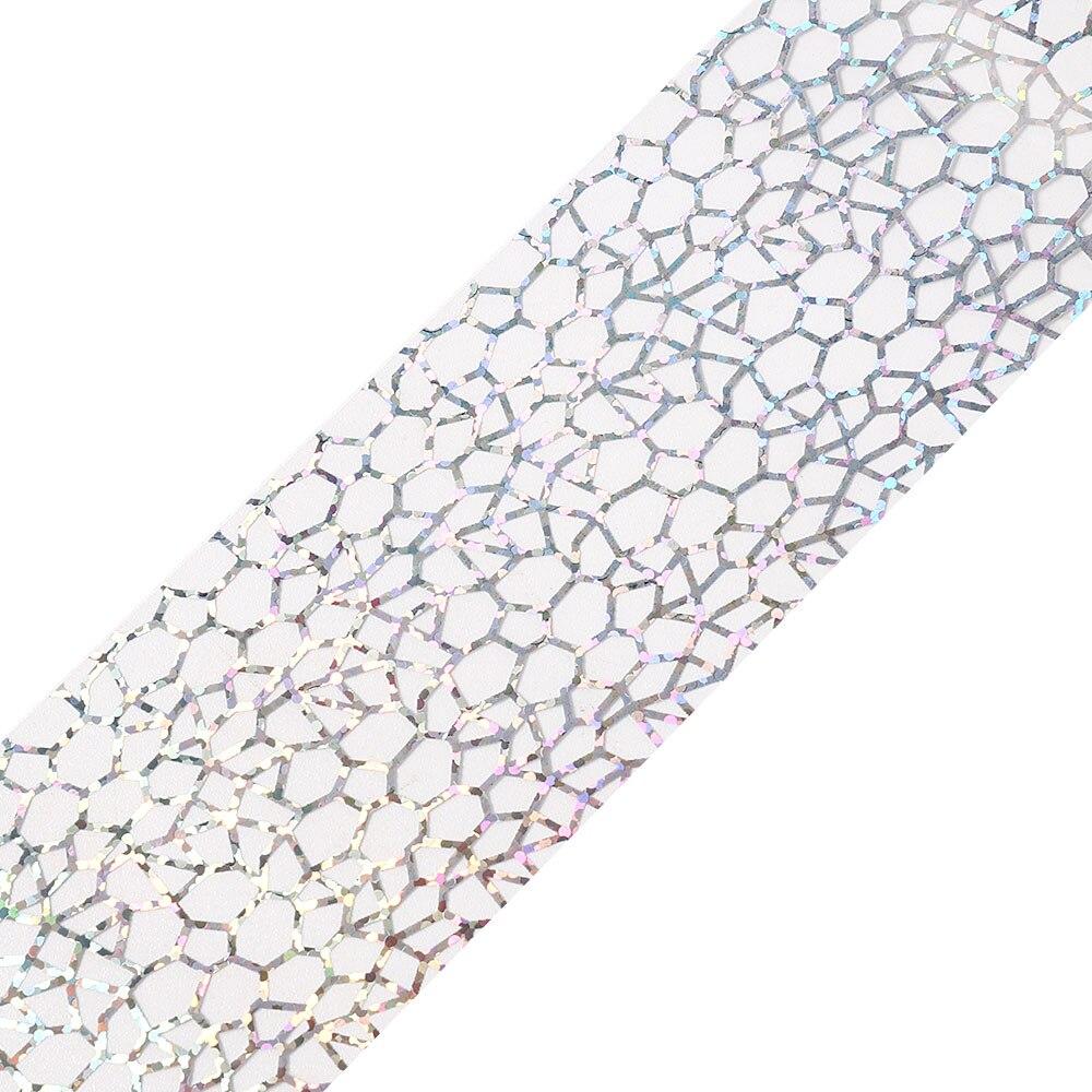 100x4cm Latest Glitter Polish Adhesive Craft Sticker Manicure Decals Nail Art Full Tips Wraps Cobweb DIY Foils Transfer