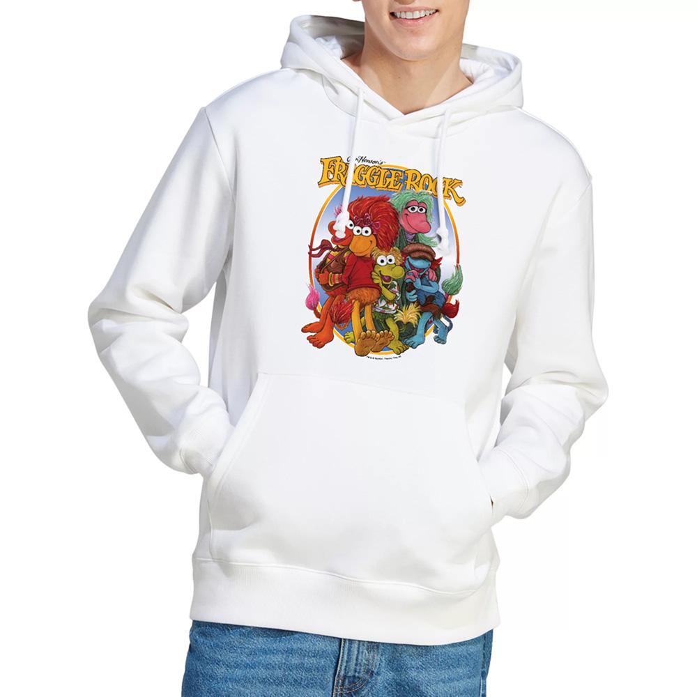 Fraggle Rock Unisex Adult Group Hug Hoodie