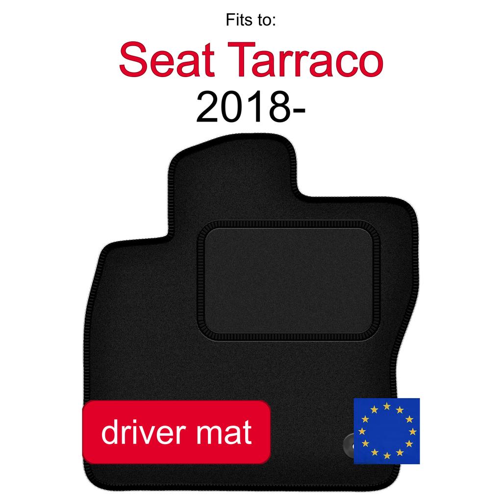 Driver Floor Mat For Seat Tarraco 7 Seater (2018-)