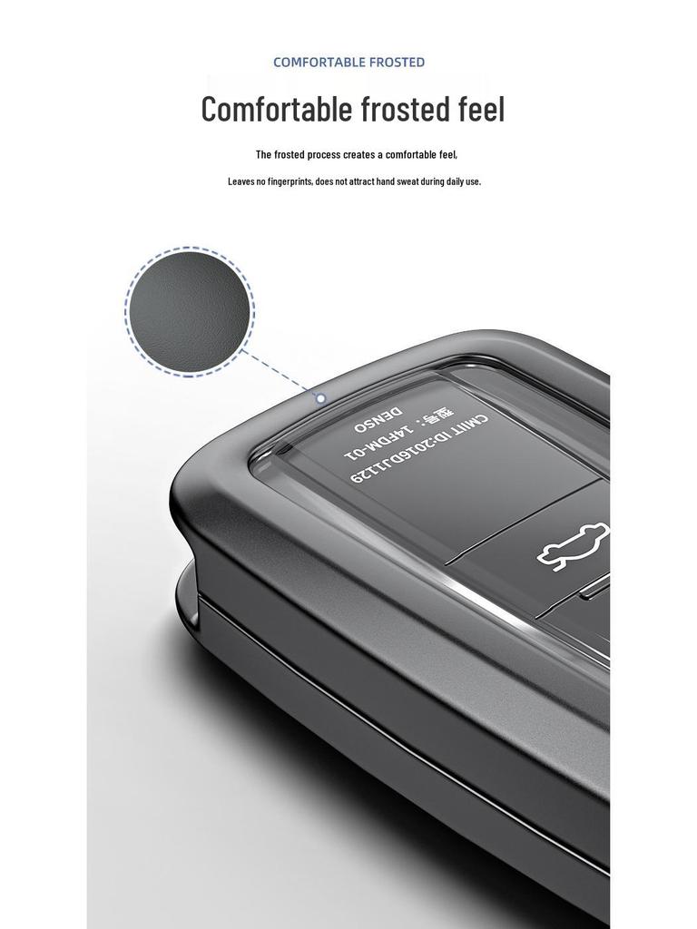 Pouzdro na klíč Toyota pro Highlander, RAV4, Crown, CHR, Venza, Prado, Camry - Plně obepínající kryt