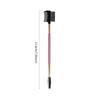 1/2/5PCS 3 Head Eyebrow Eyelash Shaper Double Head Brush Makeup Grooming Tool Cosmetic With 3 Different Spoolie Brushes