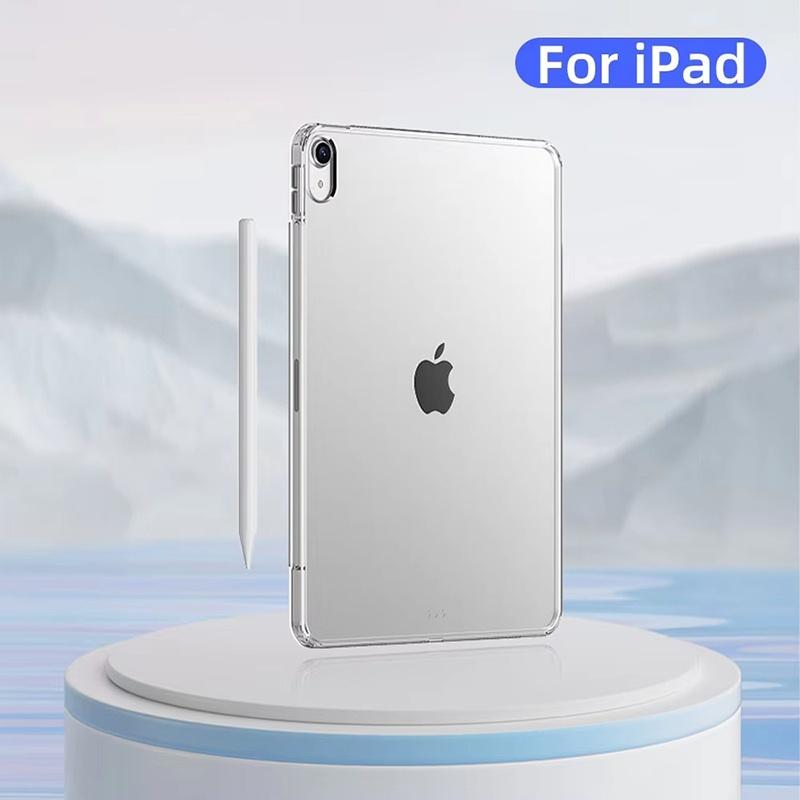 Transparent Case For iPad Air 5 4 3 2 1 For iPad 5/6/7/8/9/10th Gen Pro 18 17 16 11 12.9 2026 2026 2020 Mini 6 Shockproof Cover