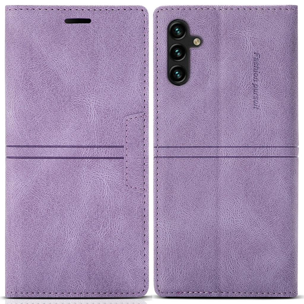 For Samsung Galaxy A56 5G Wallet Case Magnetic Closing Leather Phone Cover