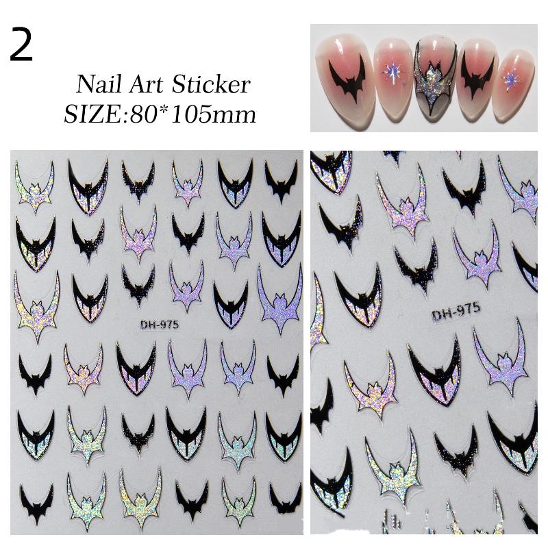 1Pcs Maple Leaf Autumn Nail Art Sticker Fashion Elegant Bronzing Gold Fall Leaves Red Leaf Nail Decals DIY Nail Art Decoration